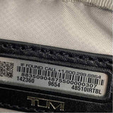 Tumi Voyager Blue Leather Iridescent Crossbody Handbag