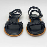 J.Crew Size 6.5 Women's Black Solid Strappy Sandals