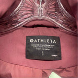 Athleta Women's Size L Canberry Solid Zip Up Jacket