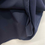 Talbots Size 4-S Women's Navy Solid Sheath Dress