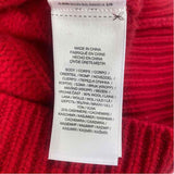 Polo by Ralph Lauren Size M Women's Red Solid Turtle Neck Sweater