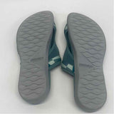 Merrell Size 8 Women's Green Pattern Camel Toe Sandals
