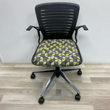 Office Master Office Black-Yellow Chair