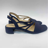 Life Stride Size 8 Women's Navy Solid Strappy Sandals