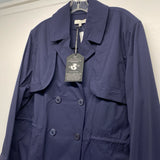 Anatomie Women's Size Xl Navy Solid Button Up Jacket