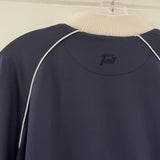 Tail Size S Women's Navy-White Color Block Jacket Activewear Top