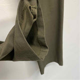 Eileen Fisher Size M- (6-8) Women's Green Solid Pull On Pants