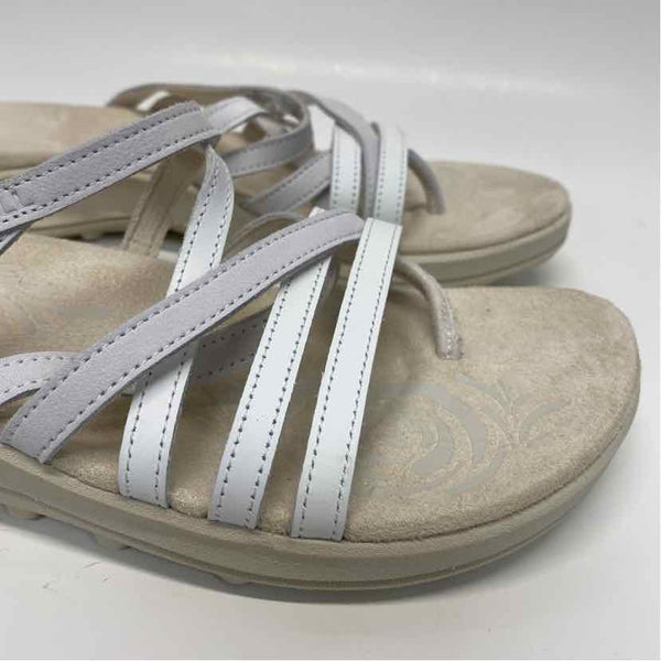 Merrell Size 7 Women's White Solid Strappy Sandals