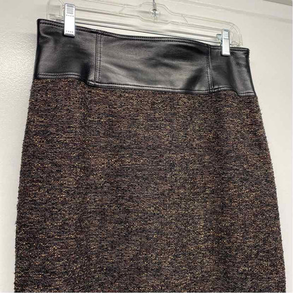 Lafayette 148 Size 6 Women's Black Tweed Pencil Skirt