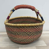 Alaffia Baskets Red-Black Savannah Grass Basket