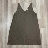 Nomad The Label Size XXL Women's Light brown Solid Shift Dress