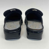 Naot Size 38-7.5 Women's Black Solid Slide Flats