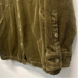 Marine Layer Women's Size L Green Solid Button Up Jacket
