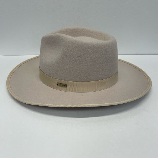 Gigi Pip Monroe Rancher Size 57 Blush Wool Hat