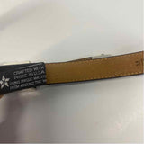 Brighton Black Solid Leather Belt size 30