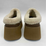 Coach Size 7 Women's Brown Signature Shearling Shoes