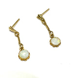 Opal 14K Gold Earrings