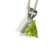 Peridot Sterling Silver Necklace