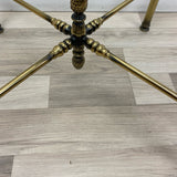 Clear-Brass Brass Table