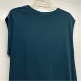 Modern Citizen Size Xl Women's Teal Solid Maxi Dress