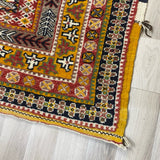 Yellow-Multicolor Wool Rug