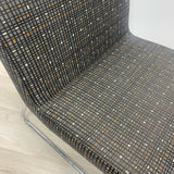 Accent Black-Multi Chrome Geometric Chair