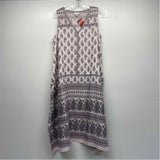 Pure Jill Size S Women's Lilac-Multi Pattern Shift Dress
