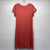 Scarlett Size L-XL Women's Peach Solid T-Shirt Dress