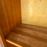 Brown Solid Wood Bookcase