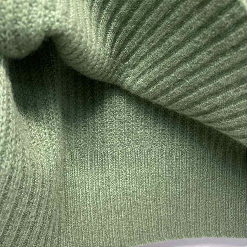 Vineyard Vines Size L Women's Green Solid Pullover Sweater