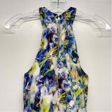 Charlie Jade Size XS Women's Blue-Multi Floral Halter Dress