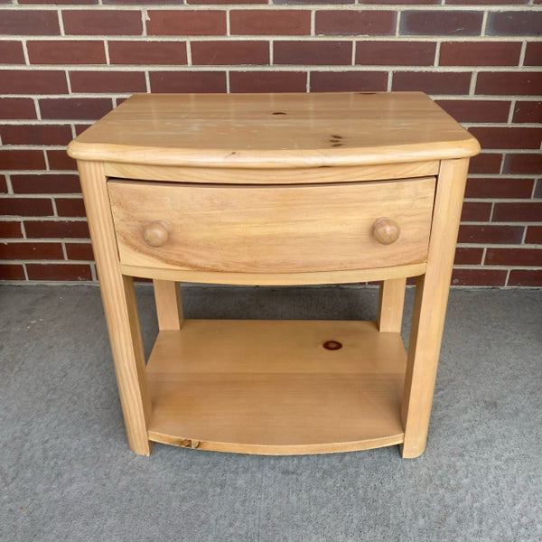 Stanley Furniture birch Wood Nightstand