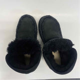 Mou Size 38-7.5 Women's Black Crochet Platform Booties