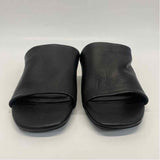 Steve Madden Size 7 Women's Black Solid Slide Sandals