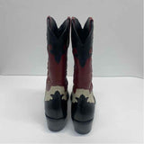 Matisse Size 6.5 Women's Red-Multi Color Block Western Boots