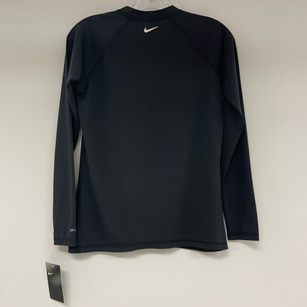 Nike Size S Women's Black Logo Long Sleeve Activewear Top