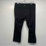 Lululemon Size 10-M Women's Black Solid Capri Leggings Activewear Pants