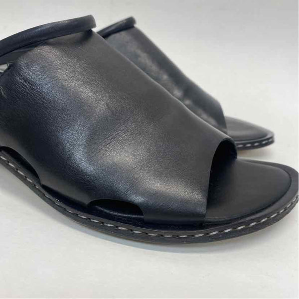 Donald J Pliner Size 8 Women's Black Cut Out Slingback Heels