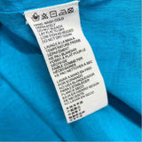 Cleobella Size S Women's Teal-Mullticolor Pattern Maxi-Short Sleeve Dress