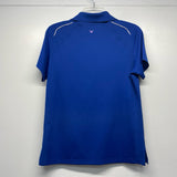 Callaway Size S Women's Royal Blue Solid Polo Activewear Top