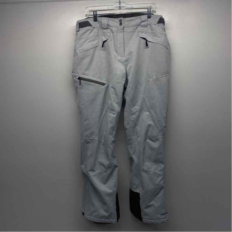 Outdoor Gear Size L Women's Light Gray Tweed Snow Activewear Pants