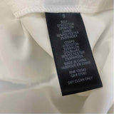 Felicity & Coco Size S Women's Offwhite Solid Long Sleeve Dress