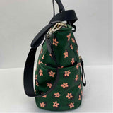 Kate Spade Green-Multi Fabric Floral Nylon Crossbody Handbag