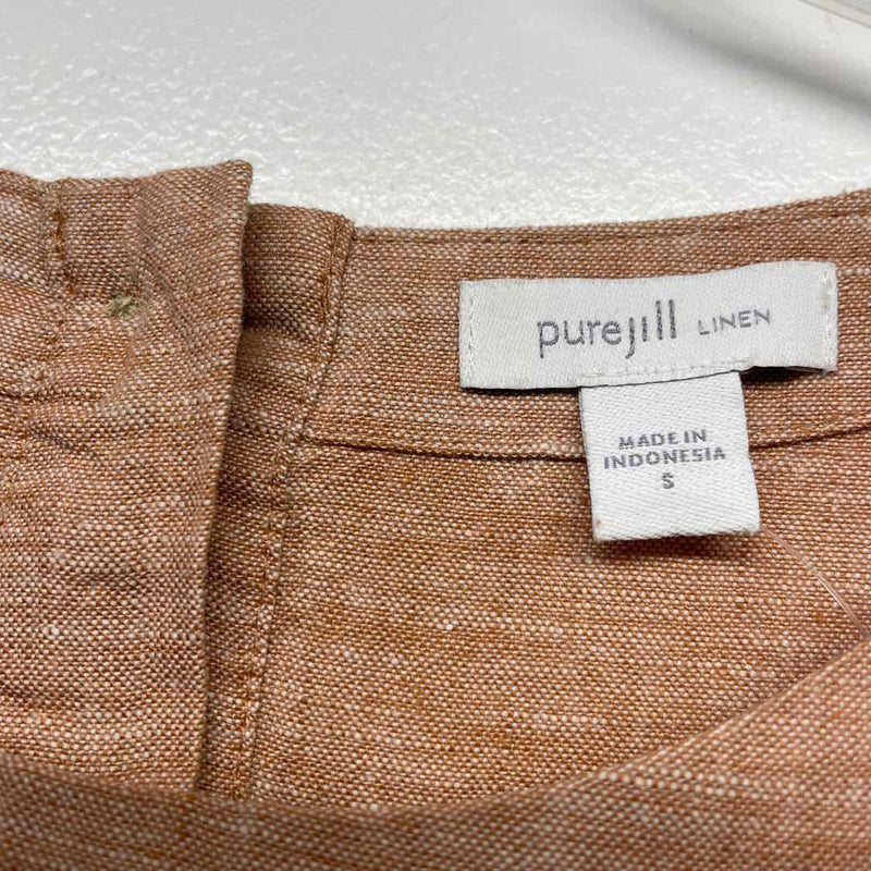 J.Jill Size S Women's Tan Tweed Maxi Dress