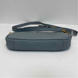 Guess Light Blue Embossed Handbag