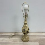 Table Top Resin Lamp - Fleur de Lis design