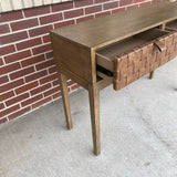 At Home Brown Wood Console - Sofa Table