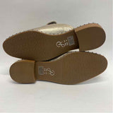 Adrianna Papell Size 8 Women's Gold Shimmer Mules Shoes