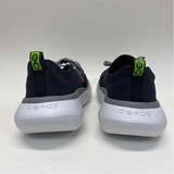 Oofos Size 8.5 Women's Black Solid Lace Up Sneakers