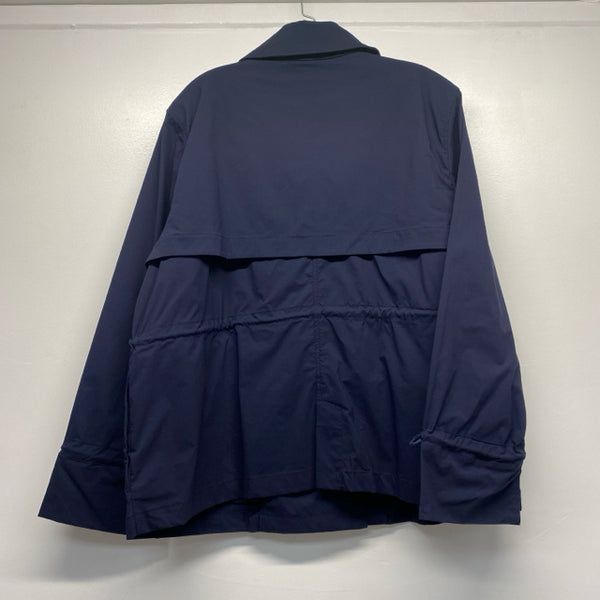 Anatomie Women's Size Xl Navy Solid Button Up Jacket